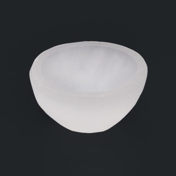 Selenite Round Bowl - 6cm - Image 3