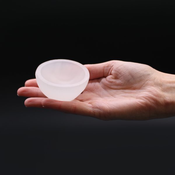 Selenite Round Bowl - 6cm - Image 4
