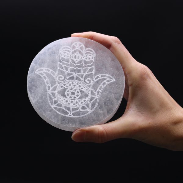 Medium Charging Plate 10cm - Hamsa - Image 2