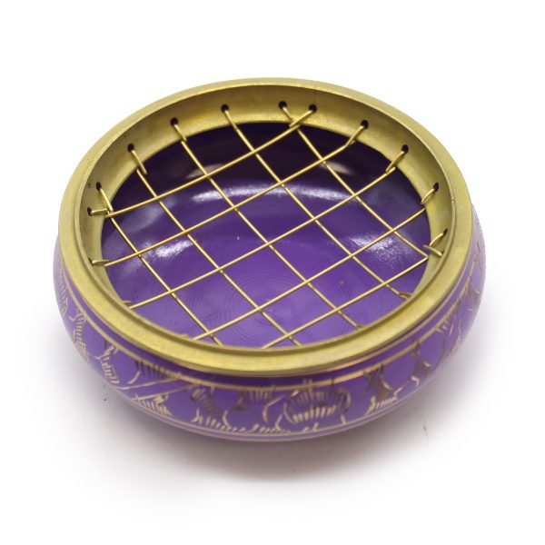 Chakra Charcoal Incense Jar - Crown - Image 2