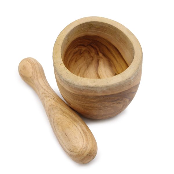 Ergo Teak Pestal & Morter Small - Image 4