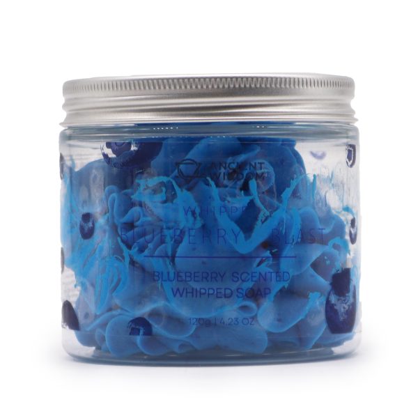 Blueberry Whipped Soap 120g - Image 3