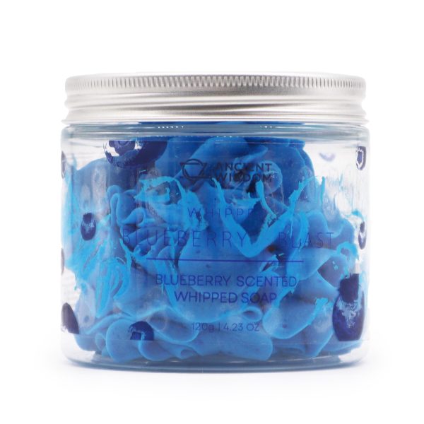 Blueberry Whipped Soap 120g - Image 4