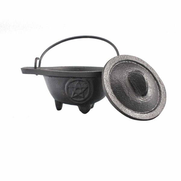 Cast Iron Cauldron with Pentagon 5x9cm - Image 2
