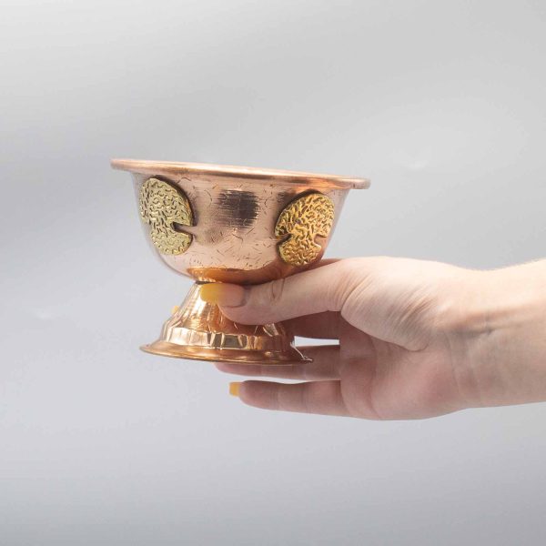 Copper Ritual Chalice with Tree of Life 12x9cm - Image 3
