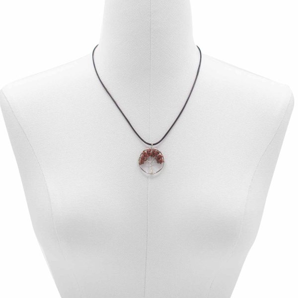 Tree of Life Pendant - Red Jasper - Image 2