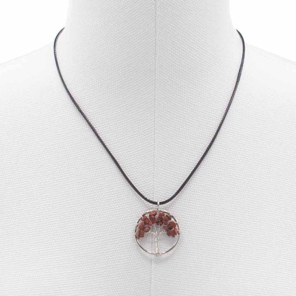 Tree of Life Pendant - Red Jasper - Image 3