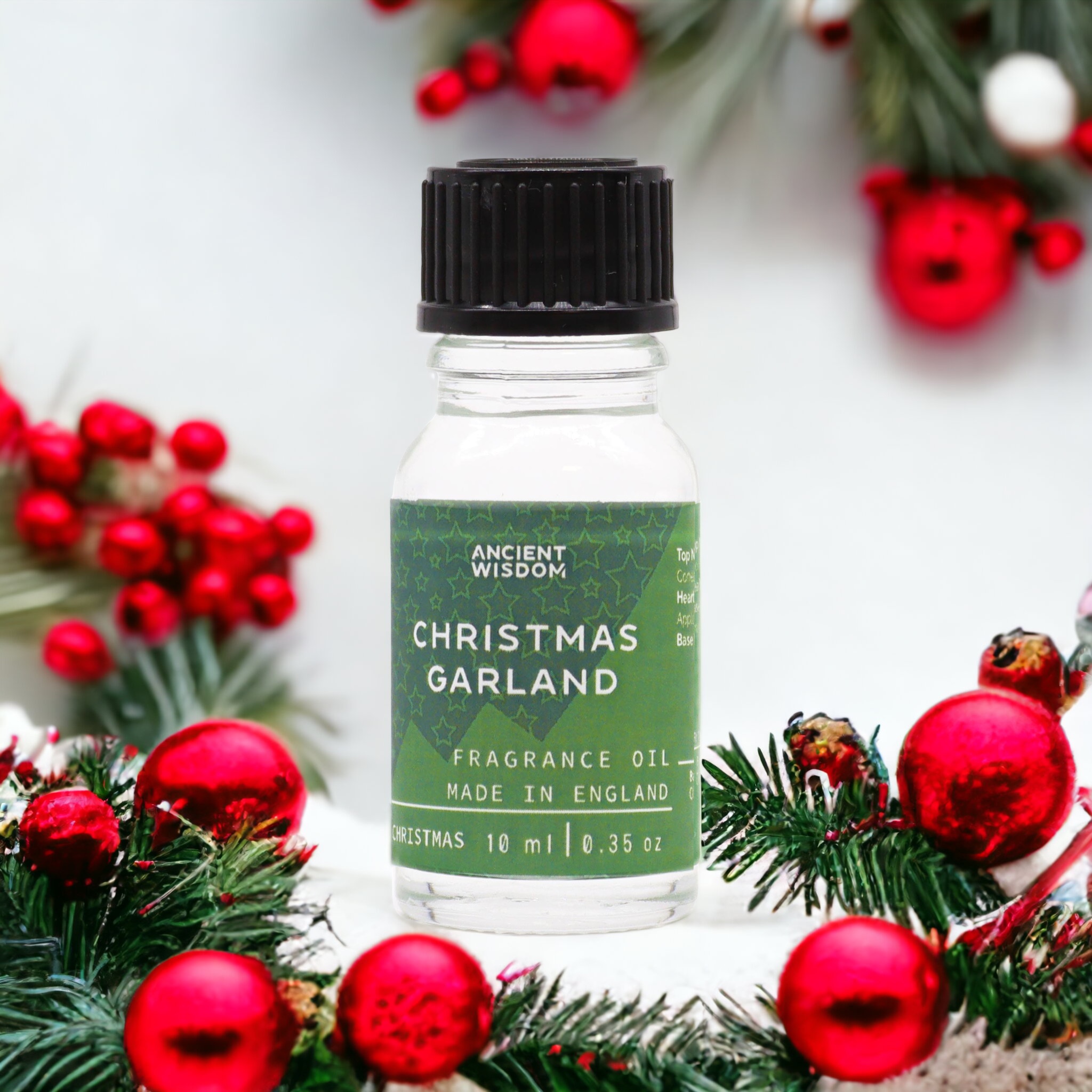Christmas Garland Fragrance Oil 10ml - Image 3
