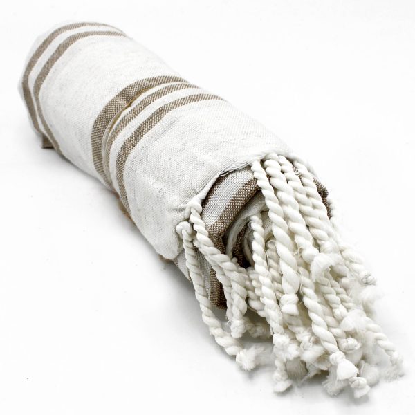 Hamman Spa Towel - Sand- 90x170cm - Image 3
