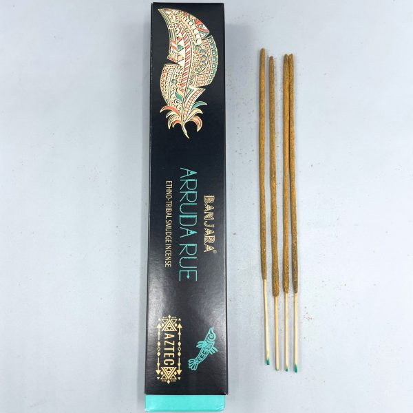 Banjara Tribal Smudge Incense - White Arruda Rue - Image 2