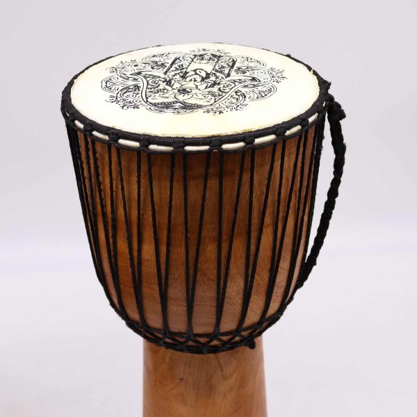 Hamsa Wide Top Djembe Drum - 22cm - Image 3