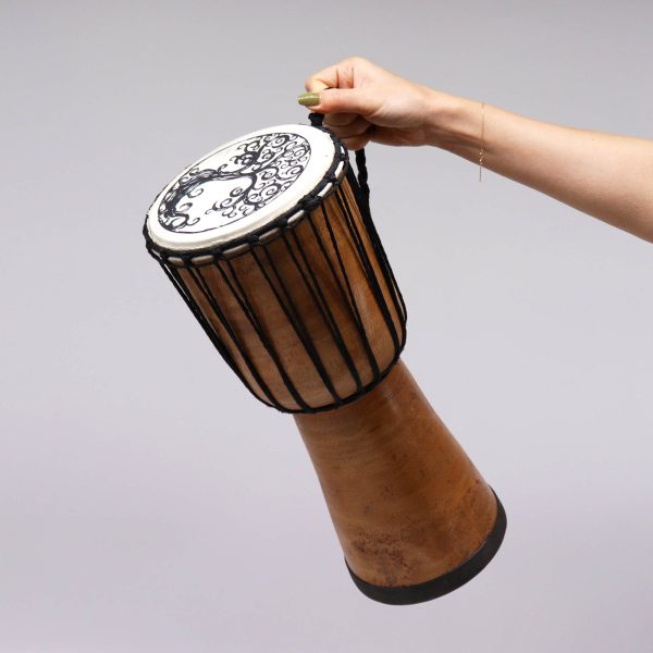 Tree of Life Wide Top Djembe Drum - 18cm - Image 4