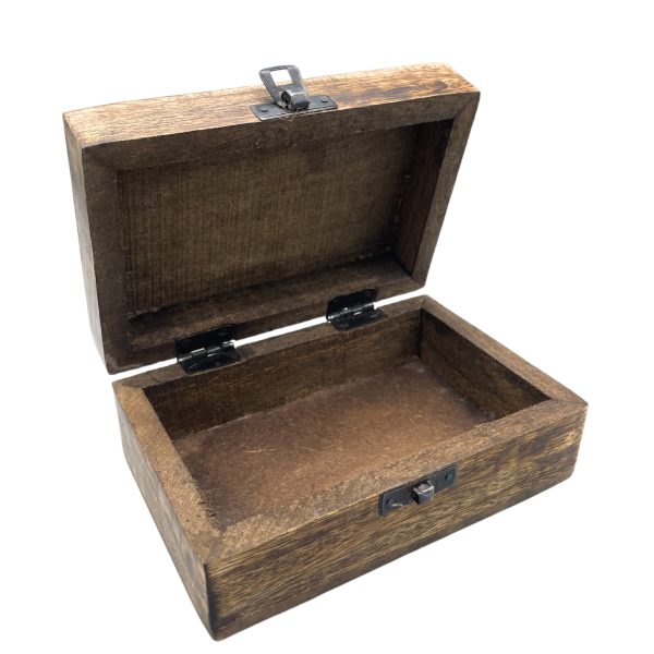 Medium Wooden Keepsake Box 15x10x6cm -  Buddha - Image 2
