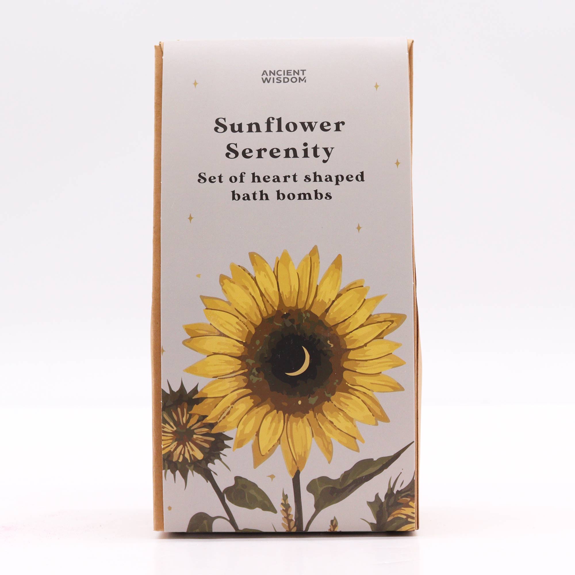 Sunflower Serenity Bath Heart Gift Set - Image 2