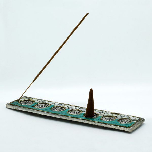Seven Chakra Tibetan Decor Incense Holder - Image 2