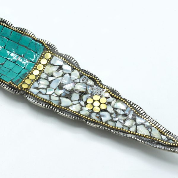 Buddha Long Leaf Tibetan Decor Incense Holder - Image 3