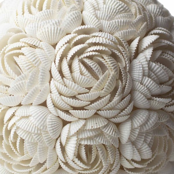 Boho Sea Shell Lamp - Rose Globe - 15cm - Image 4