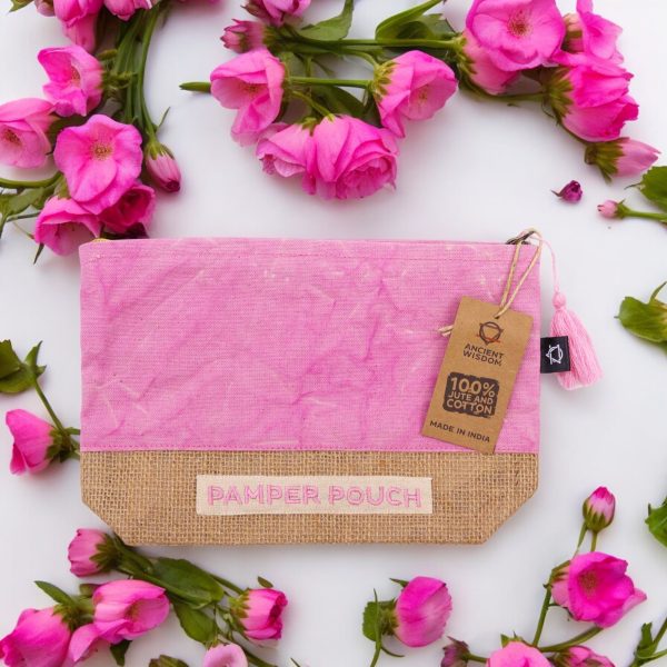 Pamper Pouch - Pink & Purple - Stonewash - Image 3