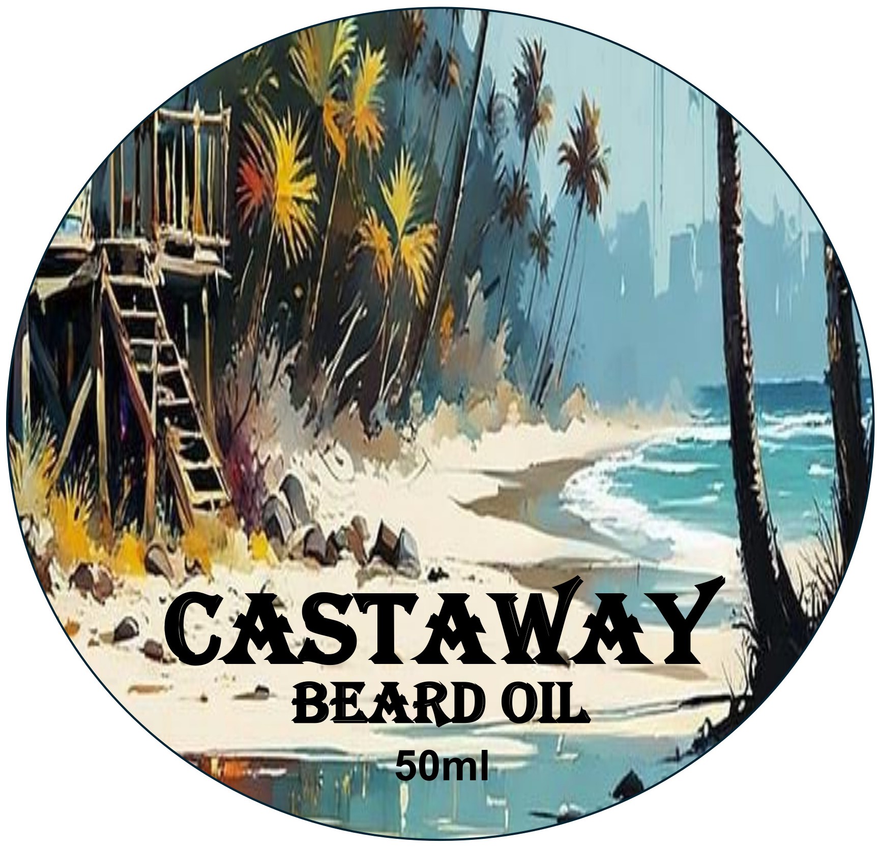 Belle's Place for Men Castaway Beard Oil - Image 2