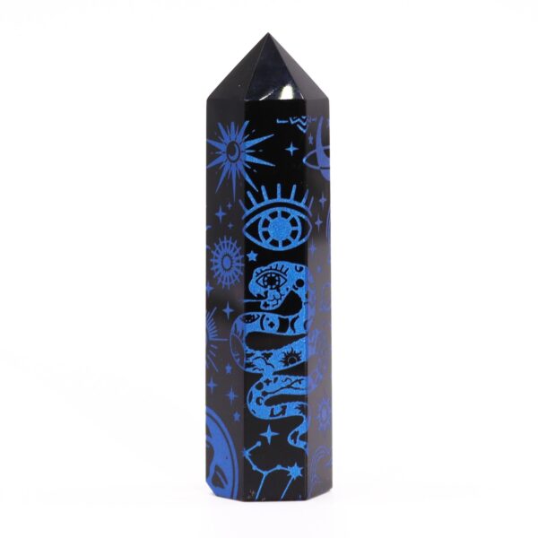 Black Obsidian Point - Mystic Story - Midnight Blue - Image 3