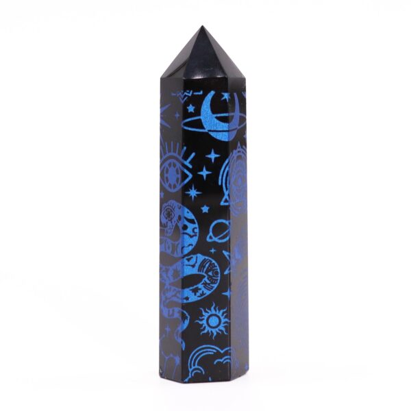 Black Obsidian Point - Mystic Story - Midnight Blue - Image 4