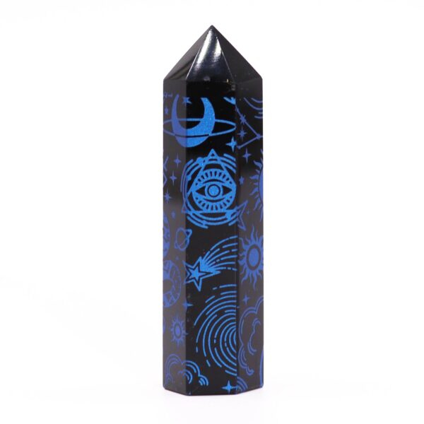 Black Obsidian Point - Mystic Story - Midnight Blue - Image 5