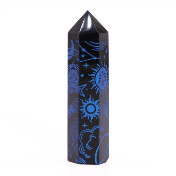Black Obsidian Point - Mystic Story - Midnight Blue - Image 6