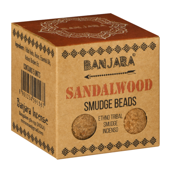 Banjara Smudge Beads - Sandalwood - Image 2