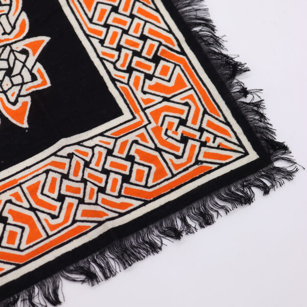 Fringed Cotton Altar Cloth - Earth Mother - Image 2