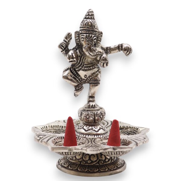 Dancing Ganesha Incense Holder - Image 3