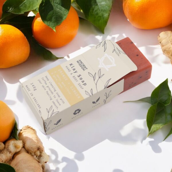 Klay Soap - Orange and Ginger - Image 3