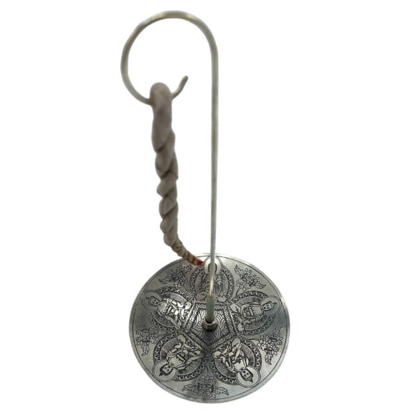 Rope Incense and Silver Plated Holder Set - Pancha Buddha - Image 5
