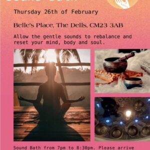 Crystal Clear Sound bath with Kate & Nick