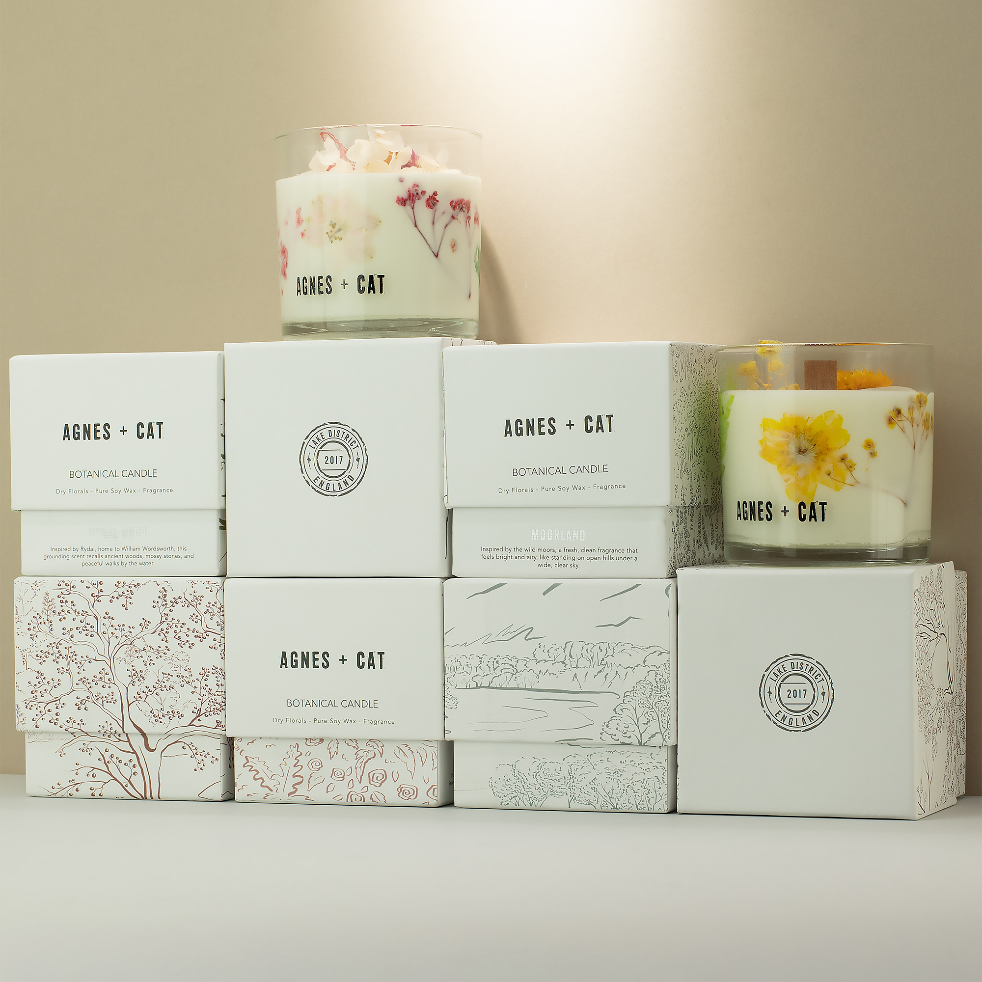 Agnes + Cat Botanical Soy Wax Candle - Windermere - Image 6