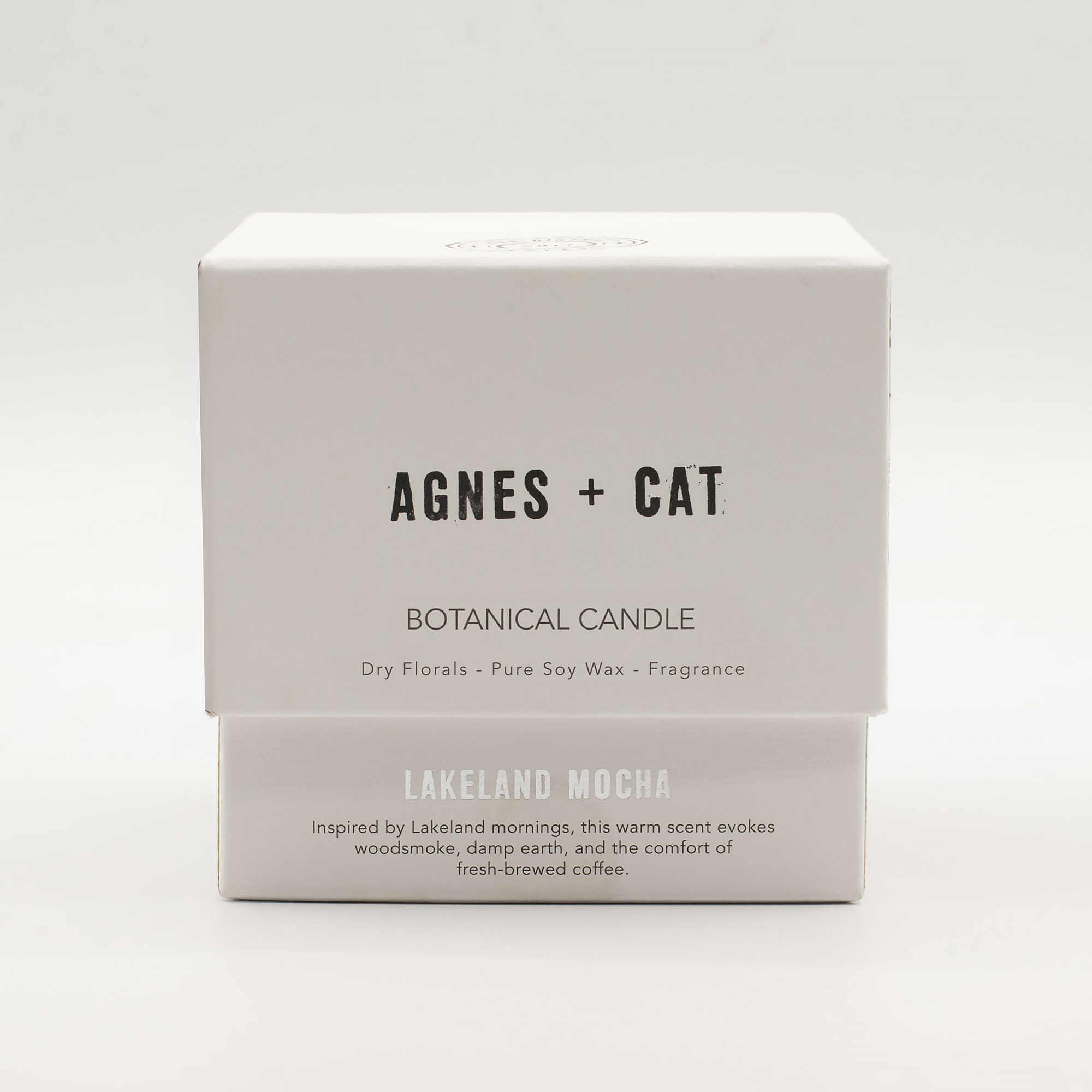 Agnes + Cat Botanical Soy Wax Candle - Lakeland Mocha - Image 3