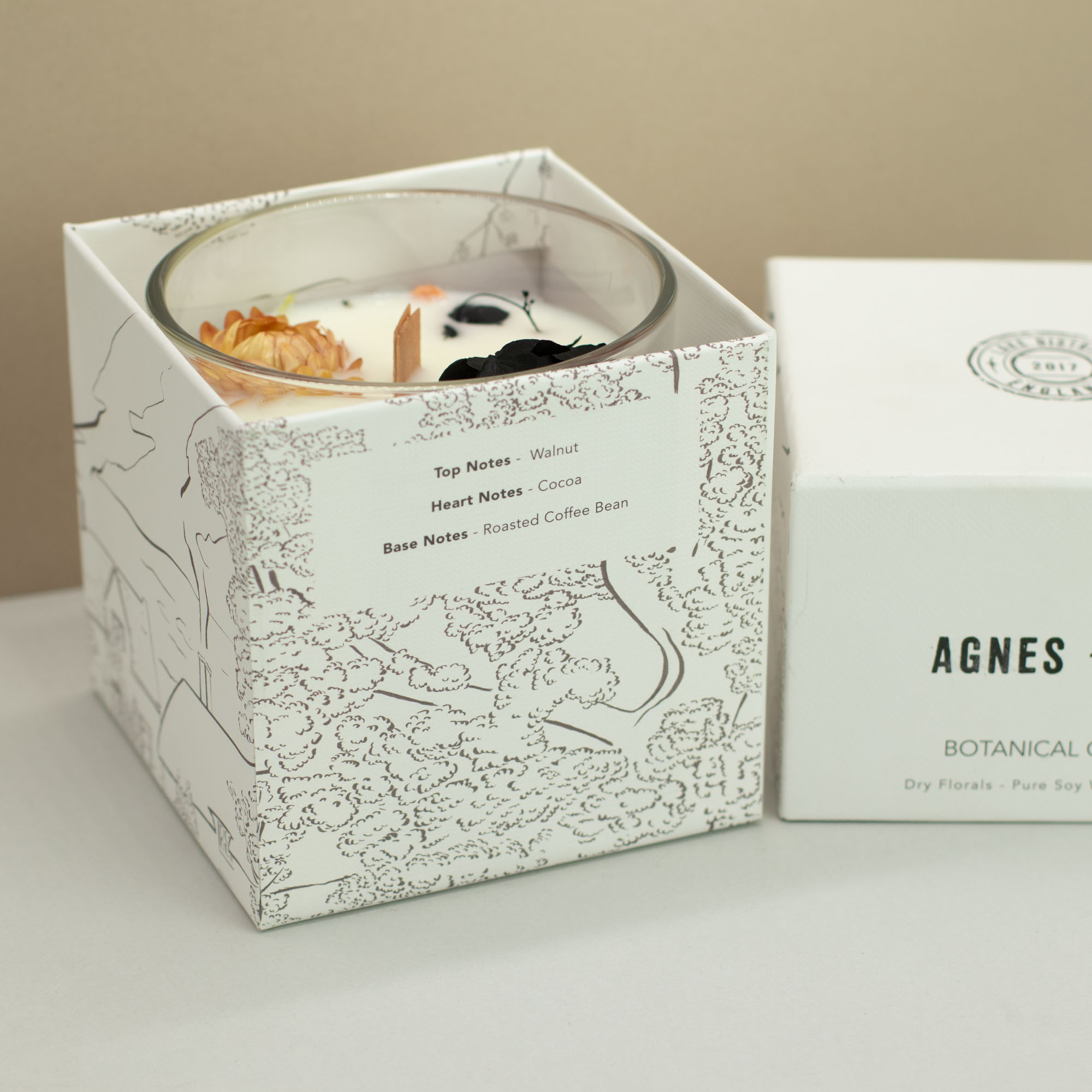 Agnes + Cat Botanical Soy Wax Candle - Lakeland Mocha - Image 5