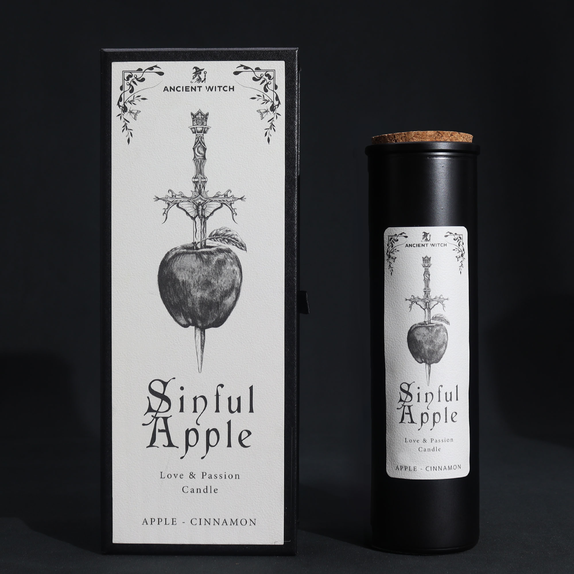 Ancient Witch Ritual Candles - Sinful Apple - Image 4