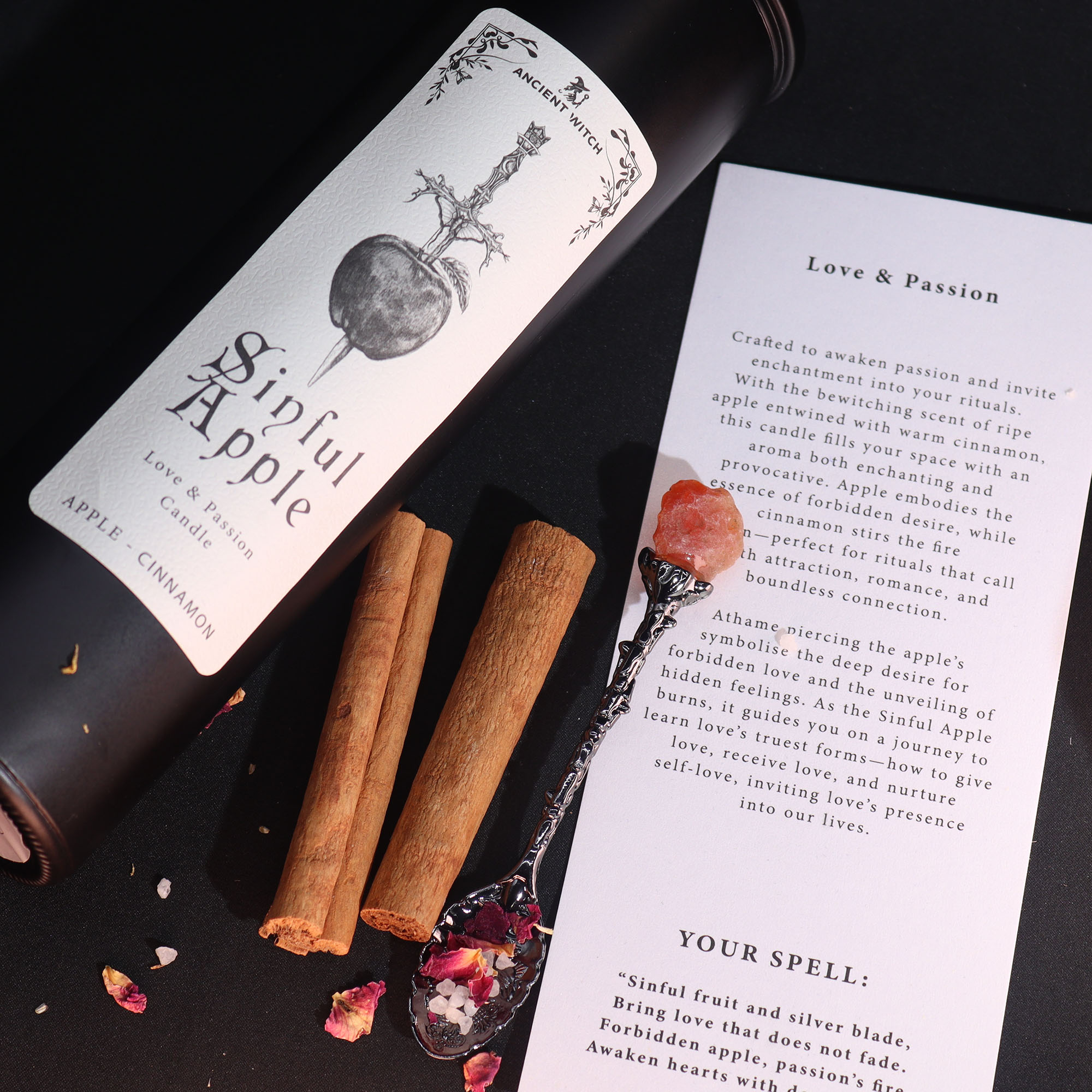 Ancient Witch Ritual Candles - Sinful Apple - Image 5