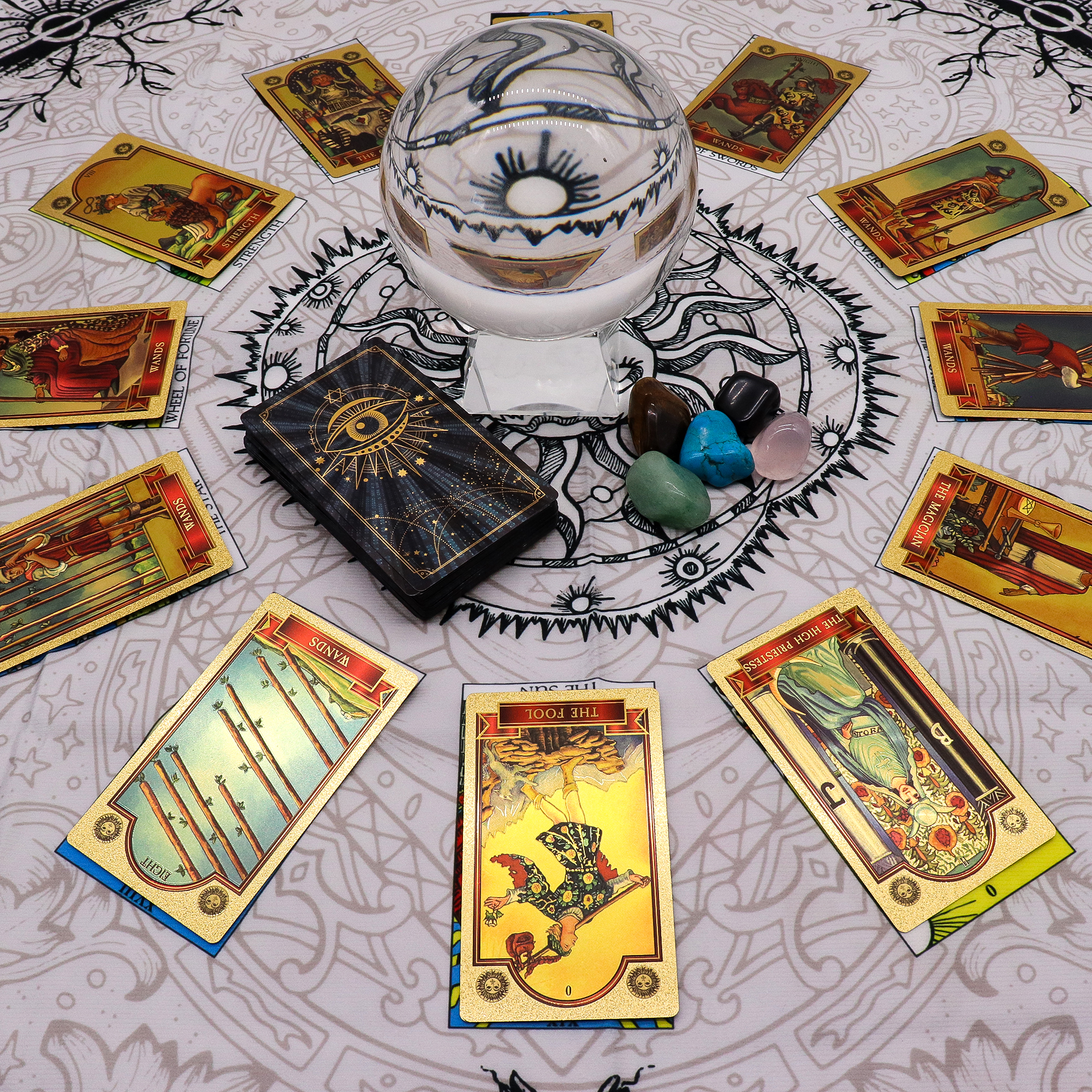 Tarot Reading Cloth - Tree of Life - Image 6
