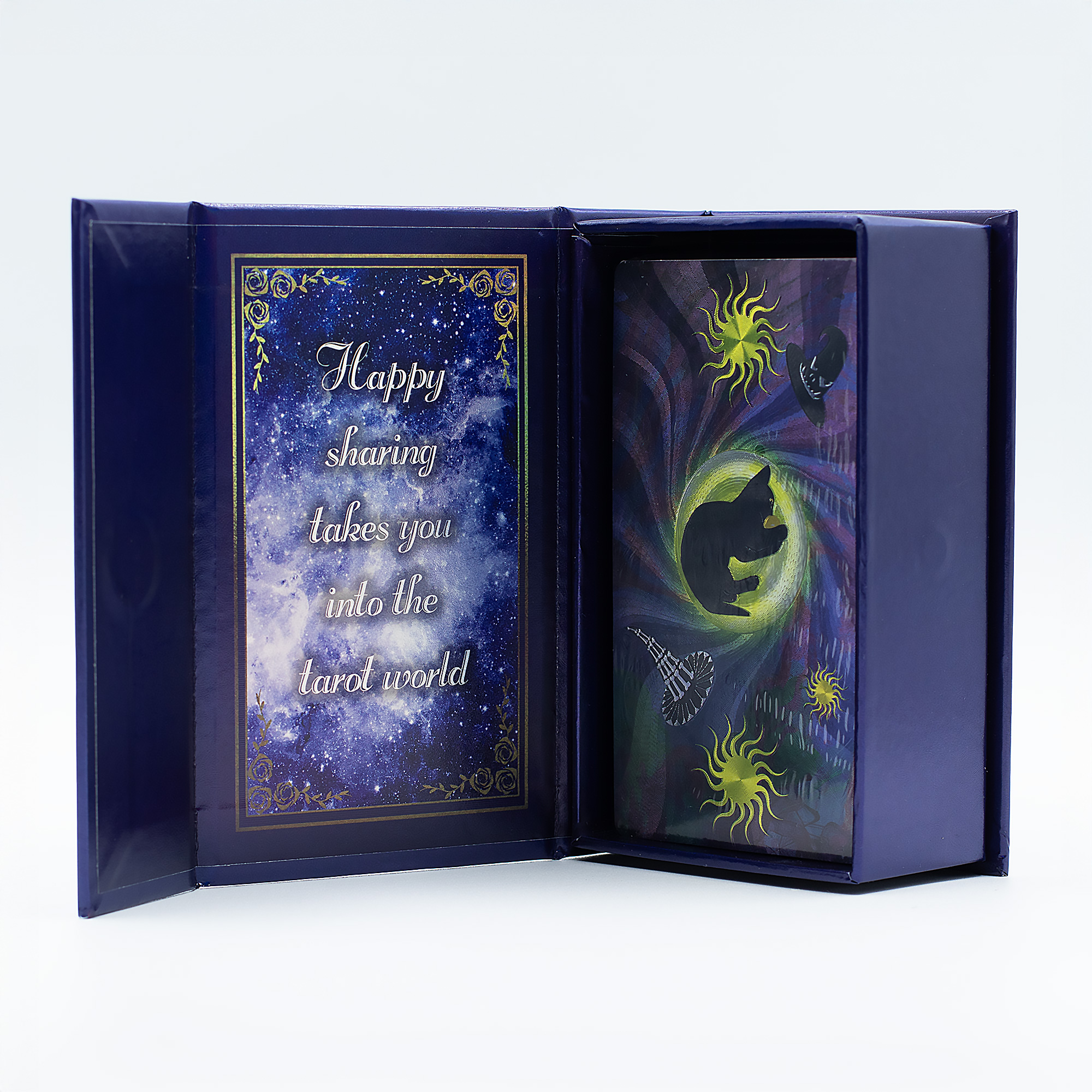 Purple Foil Tarot Card Set - Witch Tarot - with booklet - Image 2