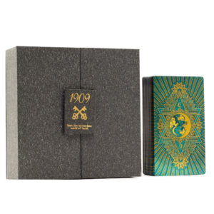 Gold & Turquoise Foil Tarot Card - Gift Set