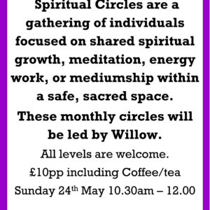 Open Spiritual Circle for May