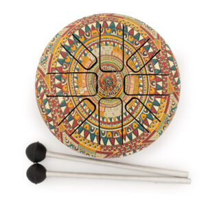 Small Hapi Drum Multi Coloured - 13x9cm