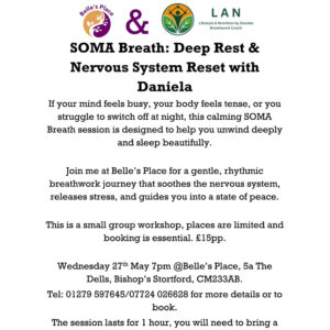 SOMA Breathwork workshop with Daniela