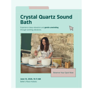 Crystal Sound Bath with Gem