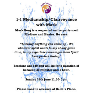 1-1 Mediumship and Clairvoyance with Mark