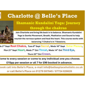Shamanic Kundalini Yoga with Charlotte