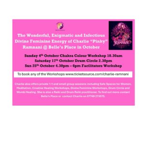 Charlie Workshops and Drum Circle