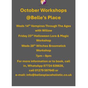 October Witchy Events